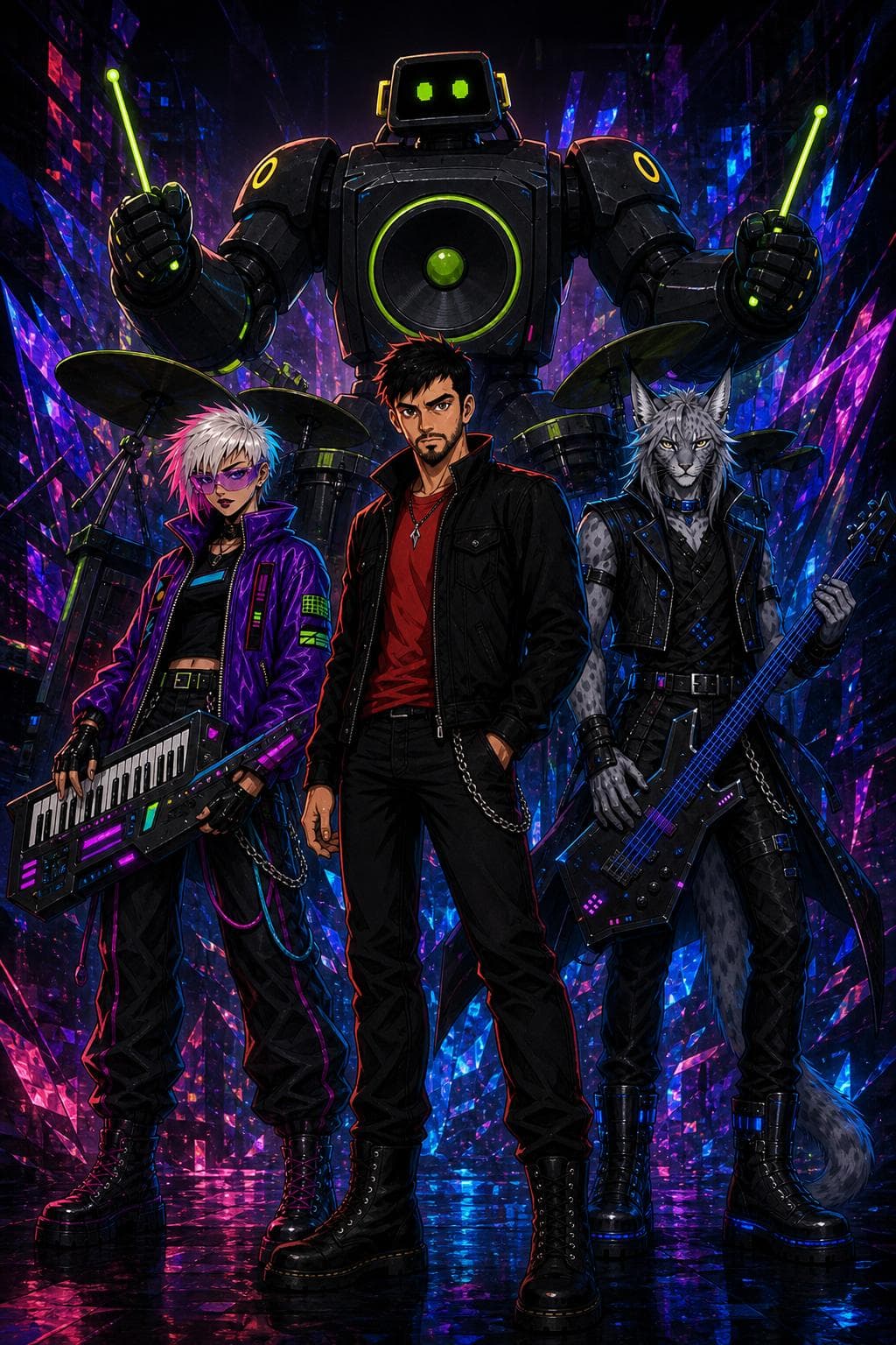 Official Los Códigos de Cristal poster.